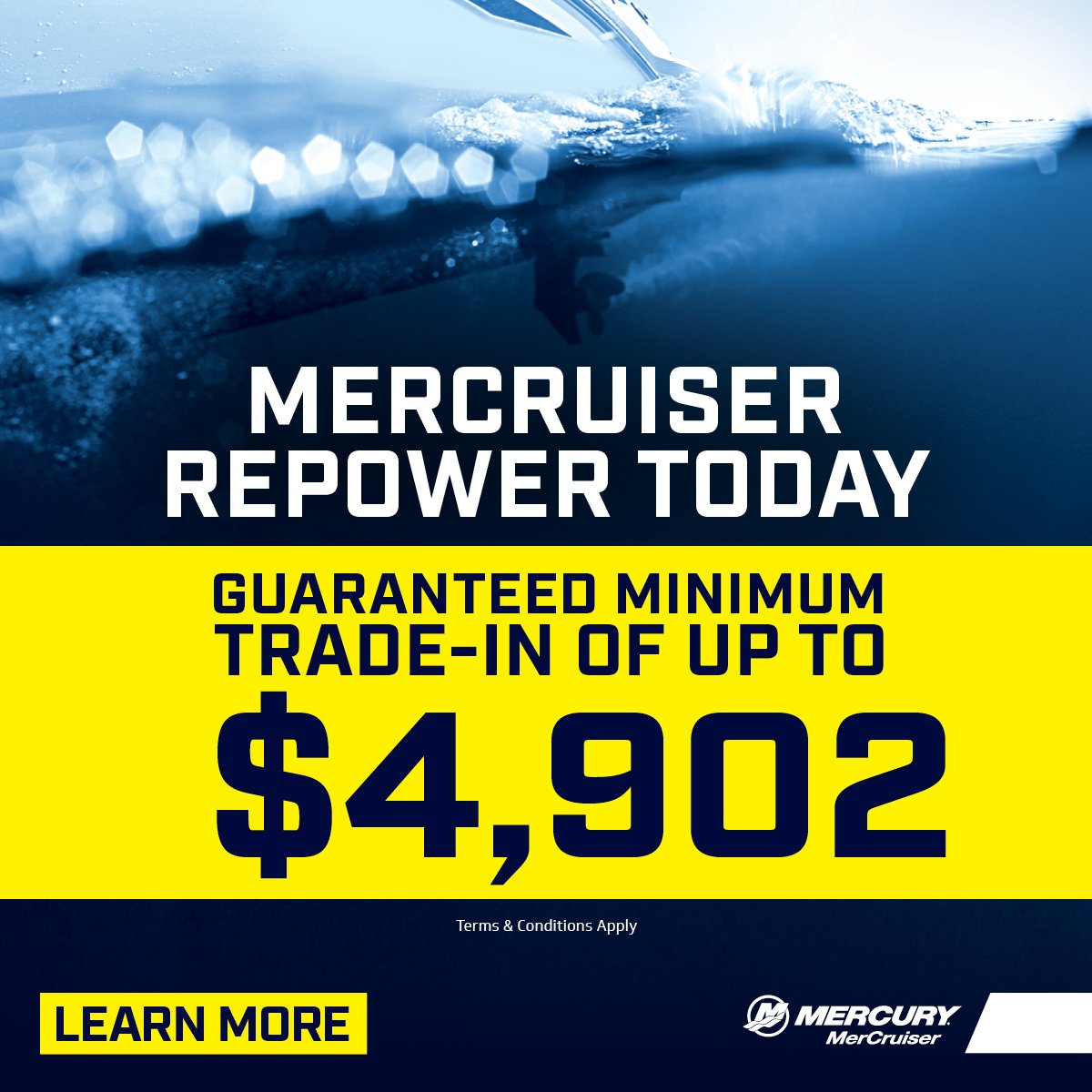 Mercruiser Repower Promo Mobile