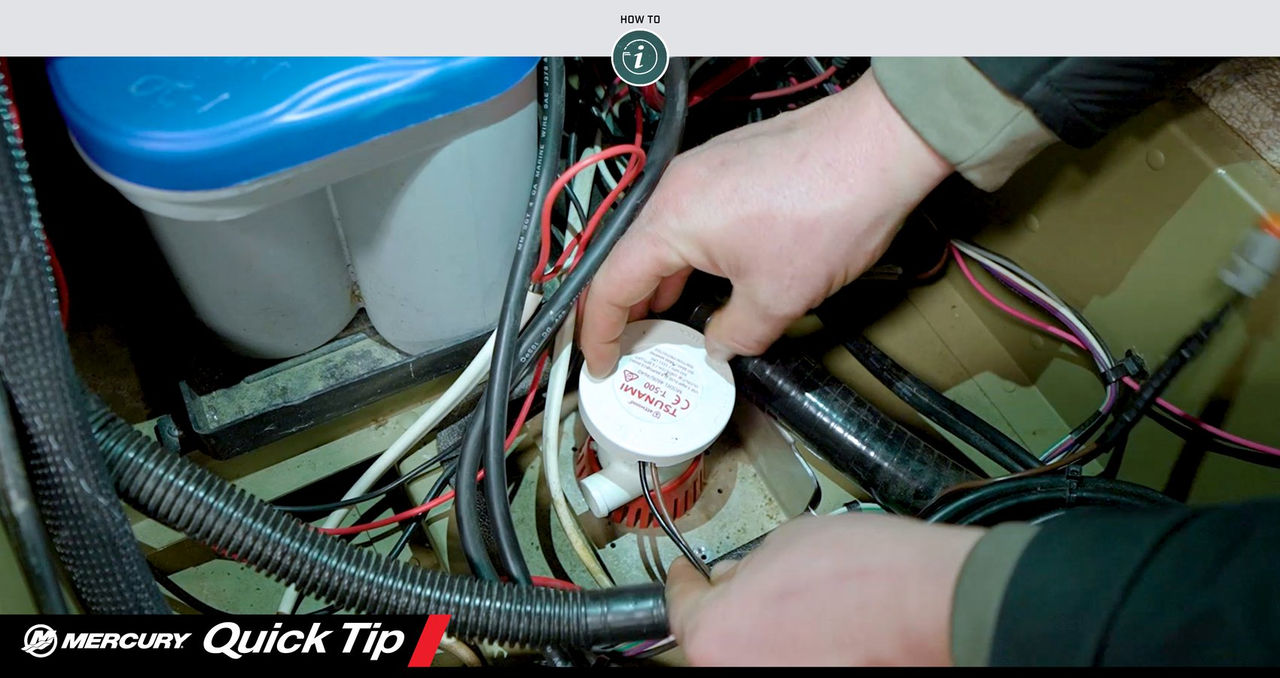 Quick Tip: Bilge Pump Maintenance