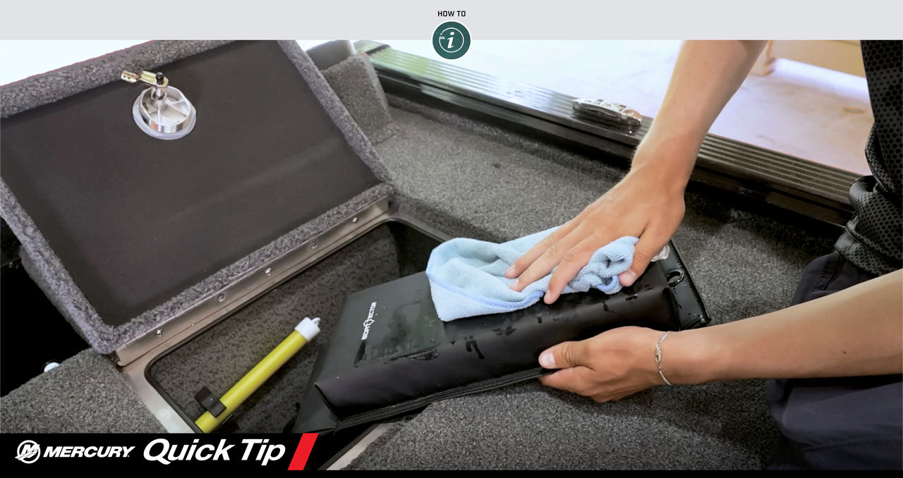 Quick Tip: How to Clean Your Boat’s Storage Compartments