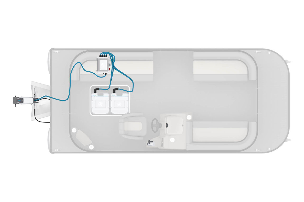 Schaltplan für elektrische Avator-Außenborder