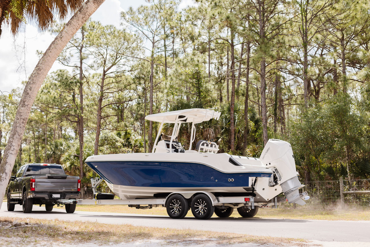 Boat on Trailer