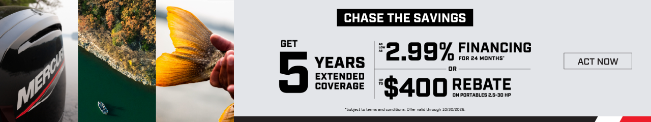 Chase the savings promotional banner