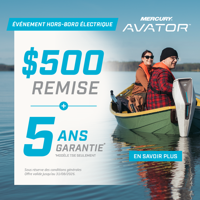 Mercury Marine Avator Offer
