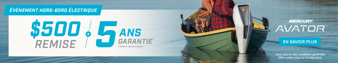 Mercury Marine Offre Avator