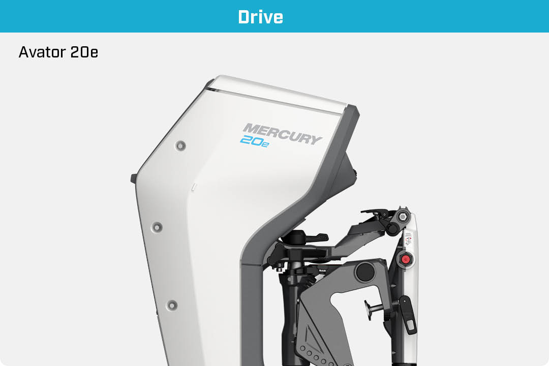motore fuoribordo elettrico Avator 20e