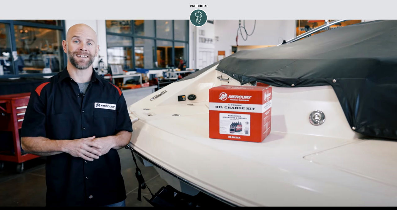 MerCruiser® Oil Change Kits Make Maintenance Easier