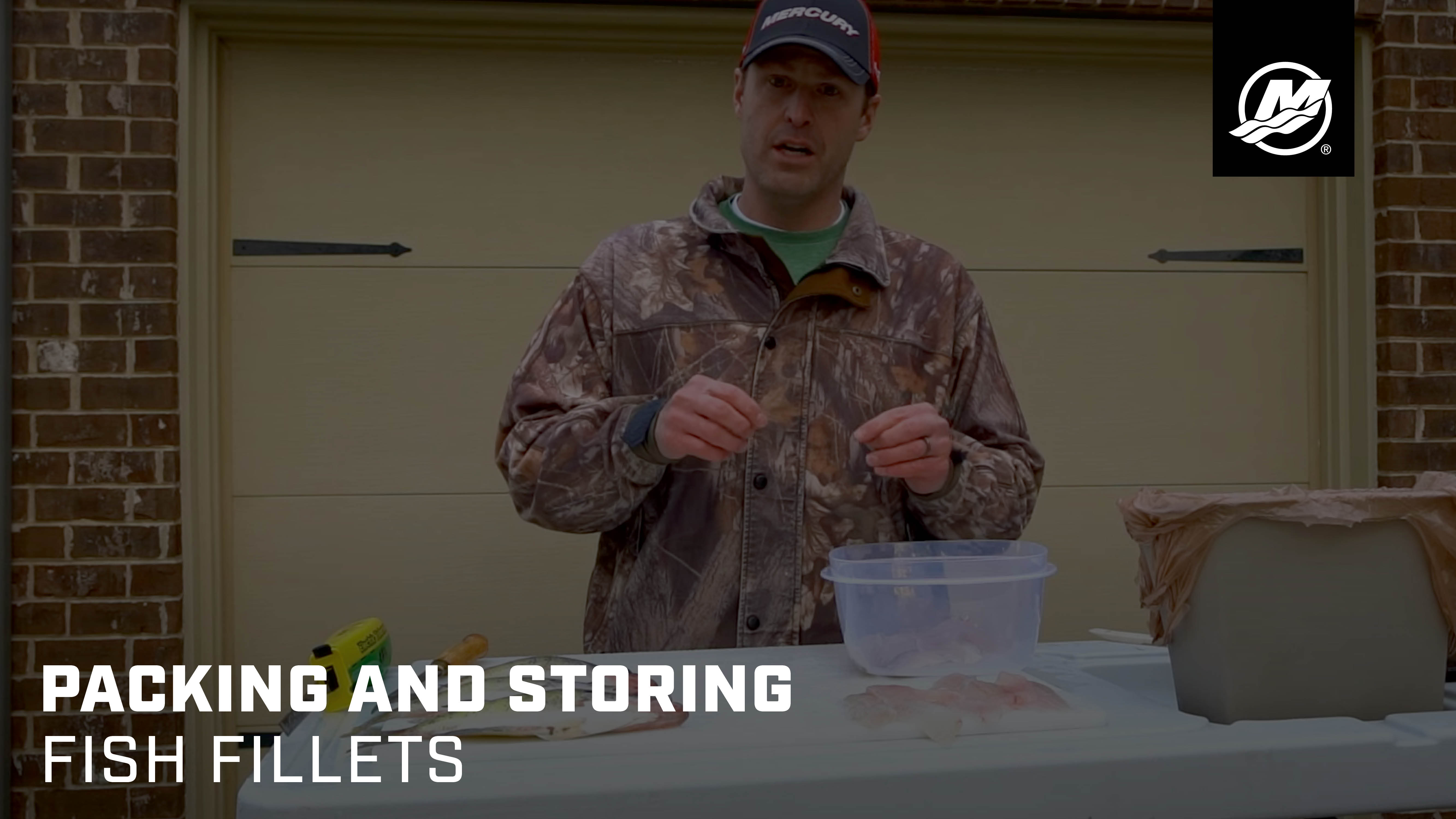 Packing and Storing Fish Fillets