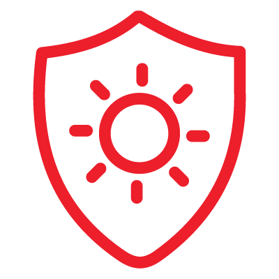 UV & Weather Resistant Icon