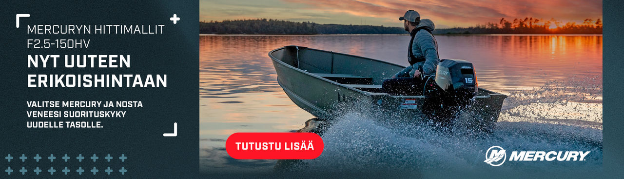 Mercuryn hittimallit F2.5-150hv