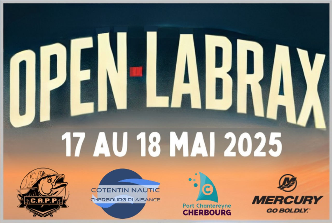 MERCURY PARTENAIRE MAJEUR DU PREMIER OPEN LABRAX DE CHERBOURG