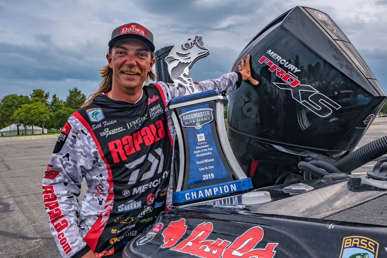 Mercury Pro Seth Feider Claims Championship at 2019 Bassmaster Angler of the Year Tournament