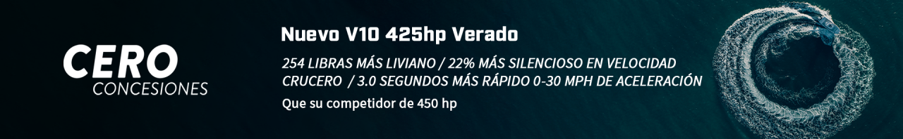 Verado V10 425hp banner