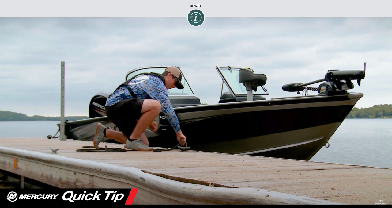 Quick Tip: How to Dock Your Boat