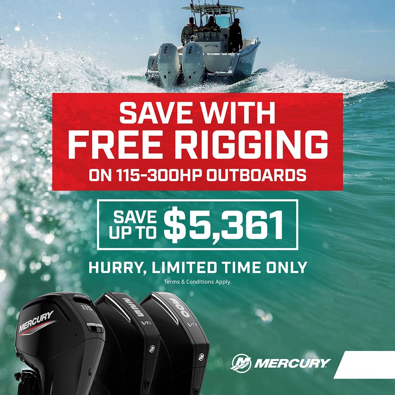 mercury unbeatable promotion banner