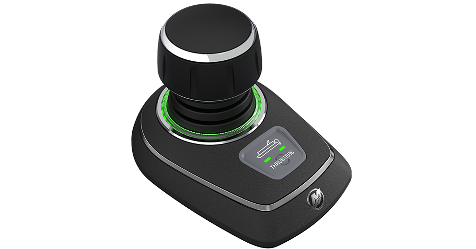 Joystick piloting for outboards