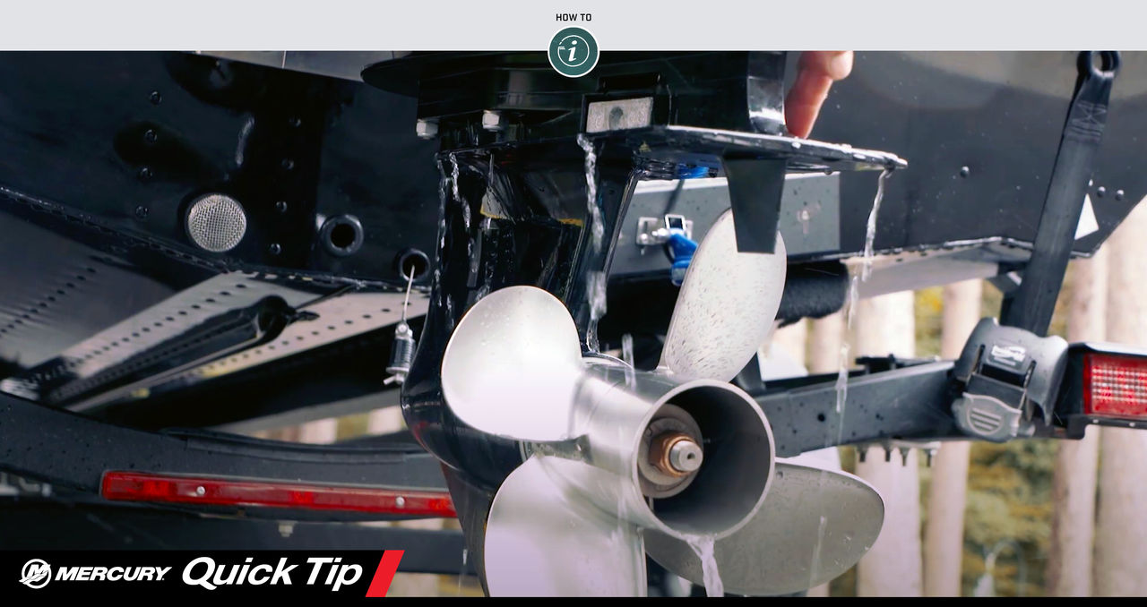Quick Tip: Flushing an Outboard Motor