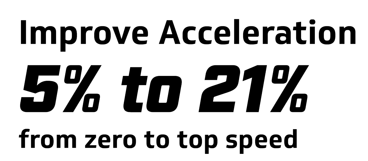 Improved Accelleration