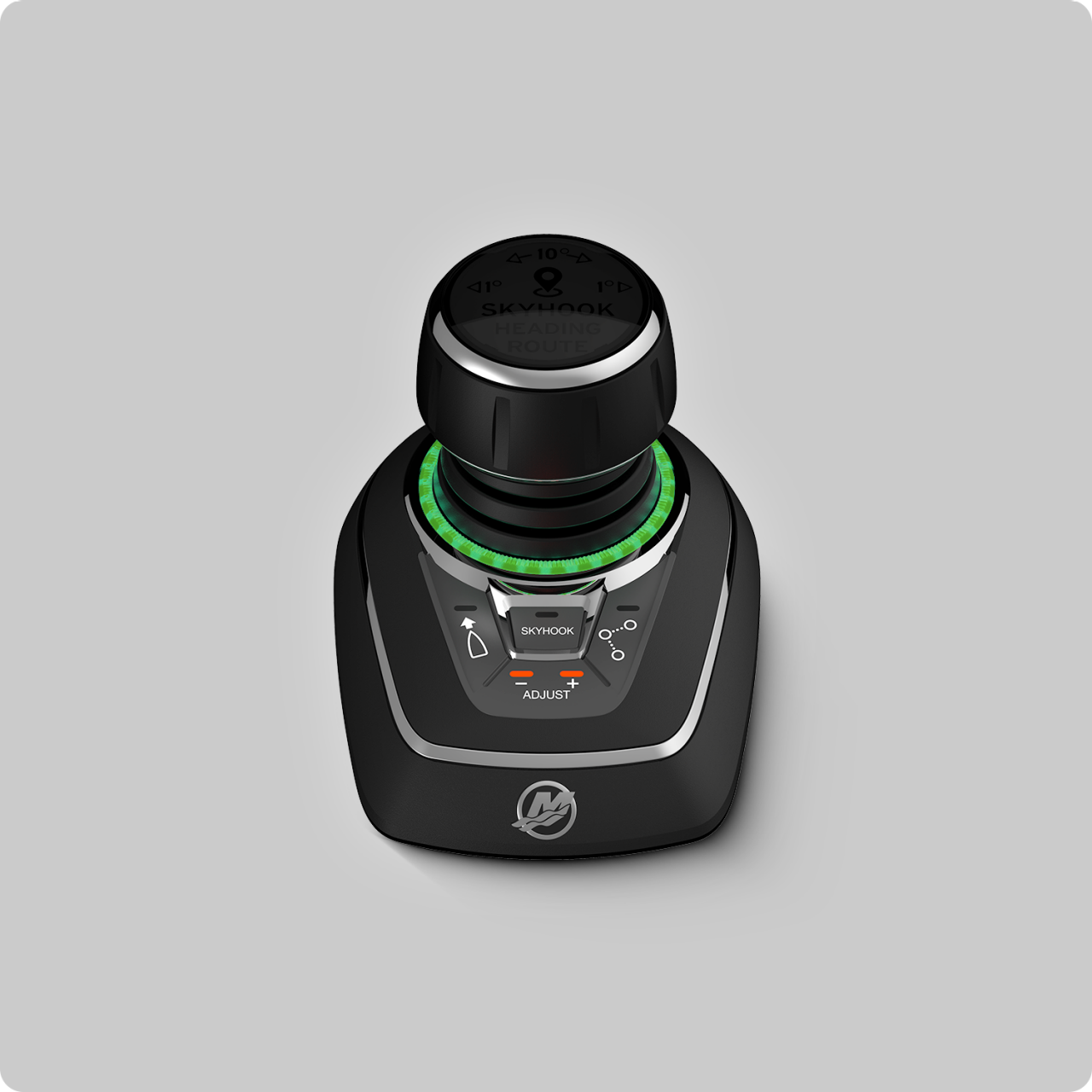 Joystick Piloting for outboards with thrusters
