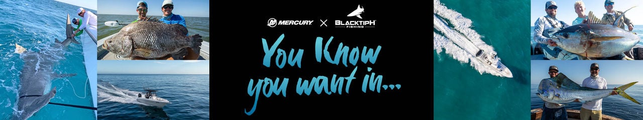 BlacktipH Fishing Trip Contest Sponsored by Mercury