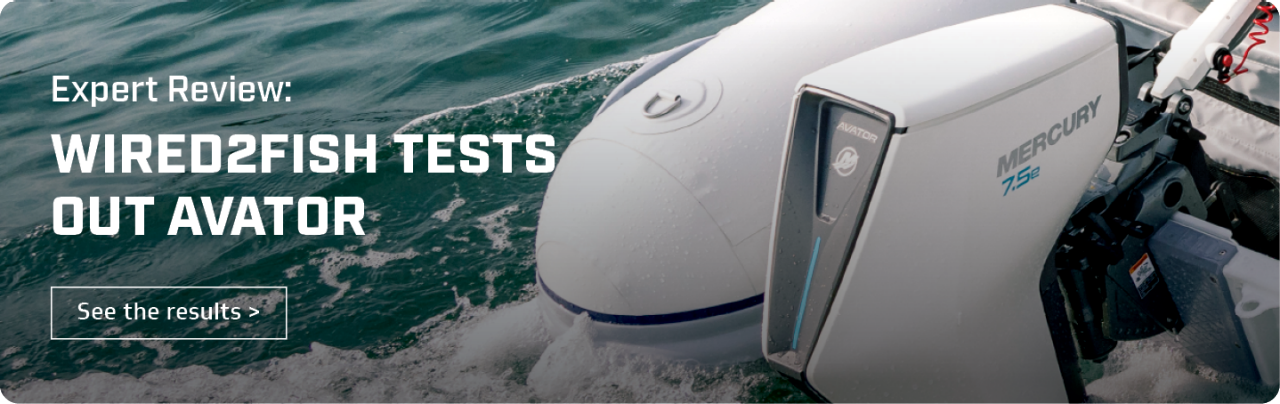 wired2fish tests out avator outboard