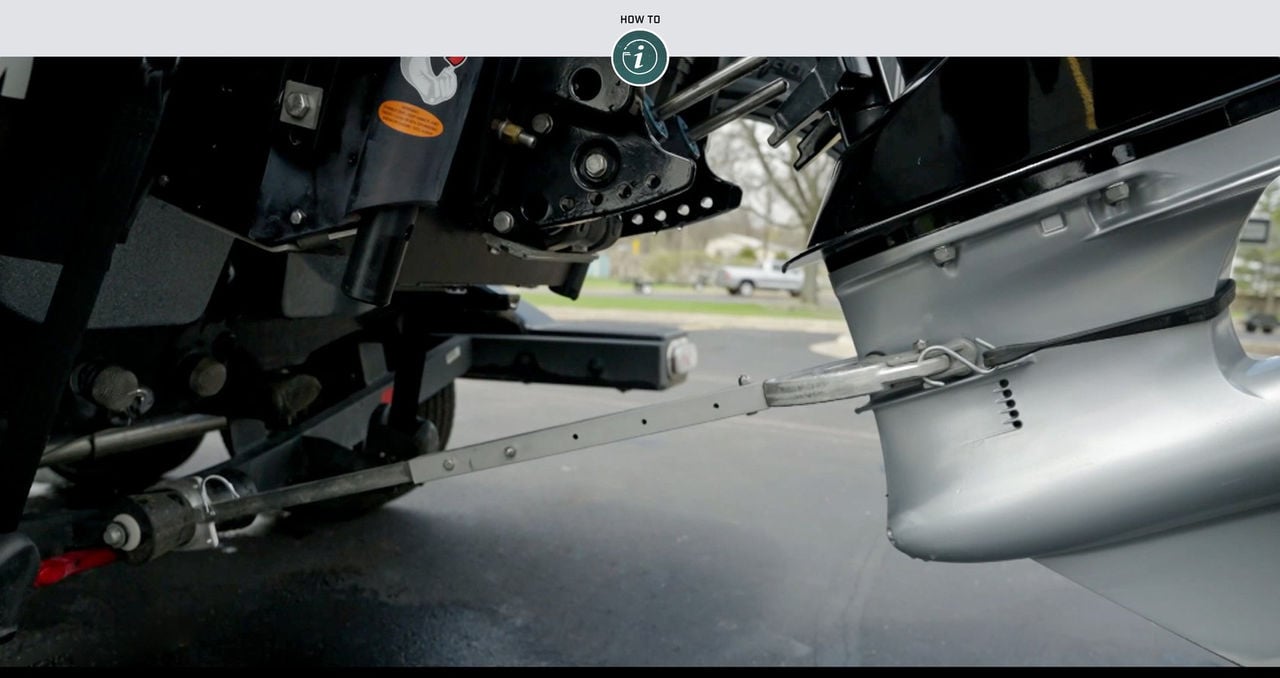 Motor support outlet