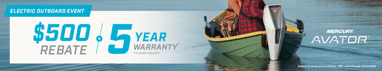 Mercury Marine Avator Offer