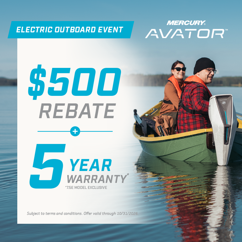 Mercury Marine Avator Offer