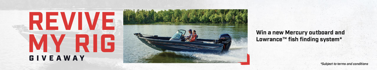Mercury Marine Revive My Rig Giveaway Promo Image