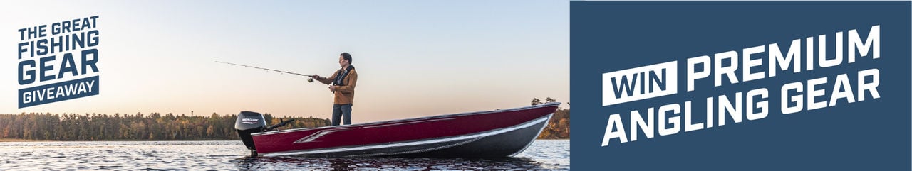 fishing gear giveaway banner