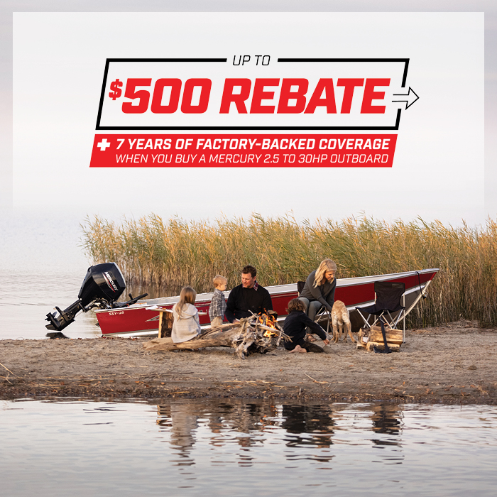 $500 Rebate + 7 Years of Factory-Backed Coverage