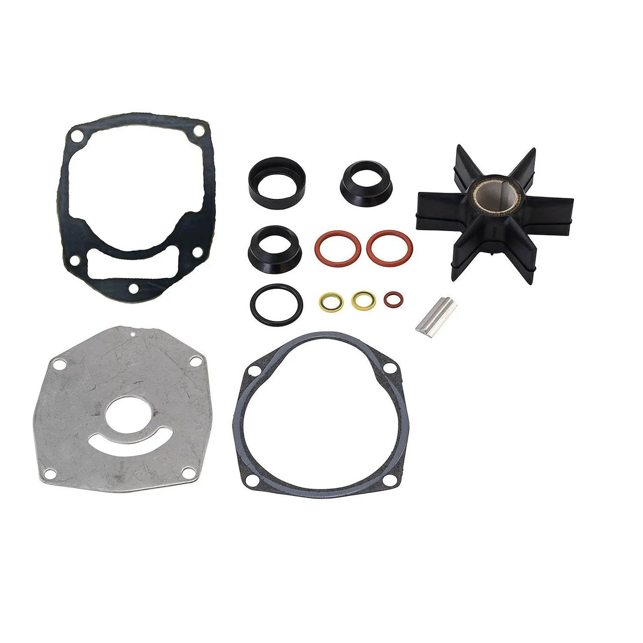 Quicksilver Water Pump Repair Kit for Select Mercury or Mariner Outboards and MerCruiser Alpha One Gen II Sterndrives
