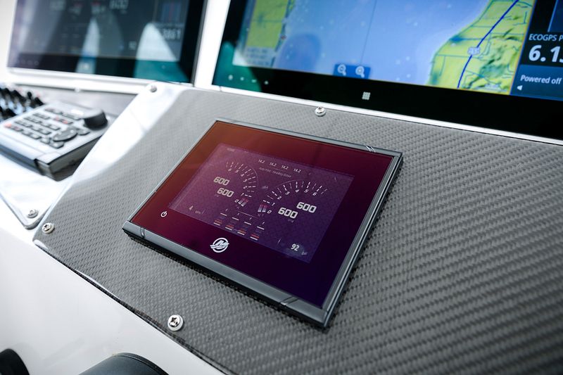 SmartCraft VesselView on a boat